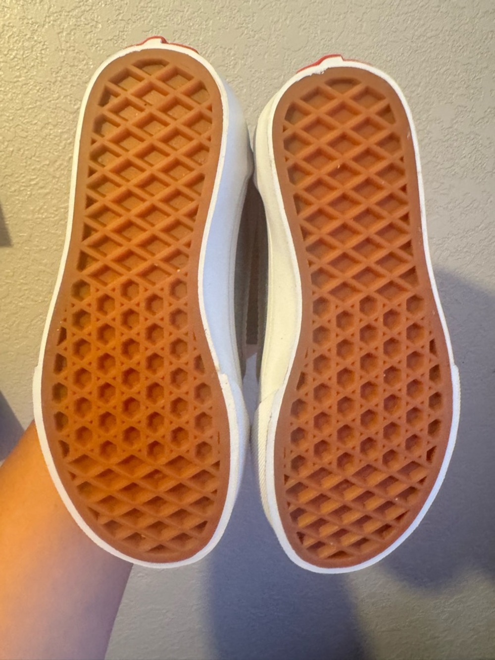 Vans Kids Blue Canvas Velcro Sneakers - Picture 4 of 6